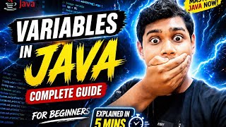 Variables in Java | Complete Topic in Hindi.