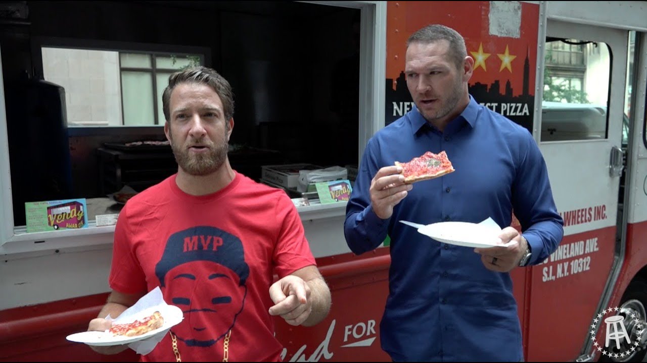 Barstool Pizza Review - Jiannetto's Pizza Truck with Special Guest Brian Urlacher