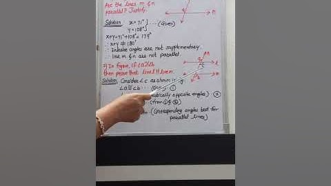Class 9 Maths 2 Parallel lines (Practice set 2.2)Q.1,2_11