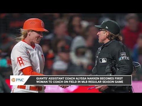 `She`s my hero`: Alyssa Nakken`s parents talk about her historic role with  the Giants 