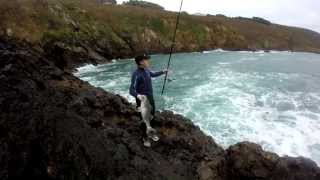 Robalo con Crazy  Sand eel 150