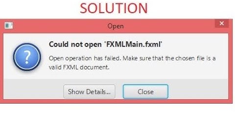 Solution for eror edit FXML file from netbeans to Scene Builder
