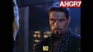 Ares says "No" with different emotions