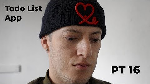 Todo List App JavaScript PT16 | The Odin Project Walkthrough