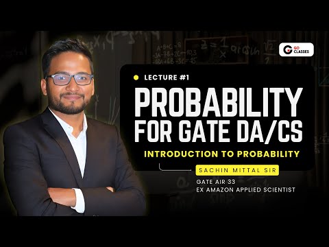 Probability for GATE DA/CS  – Complete Lecture Series