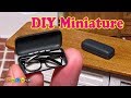 DIY Miniature Glasses Case ミニチュアメガネケース作り