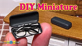 Diy Miniature Movable Glasses 可動式ミニチュアメガネ作り Youtube