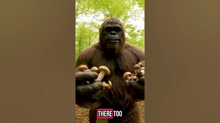 Bigfoot forages for mushrooms on his VLOG. Veo 3 #bigfoot #ai