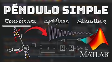 Péndulo simple en Matlab-simulink |Gráficas #pendulosimple #matlab #simulink