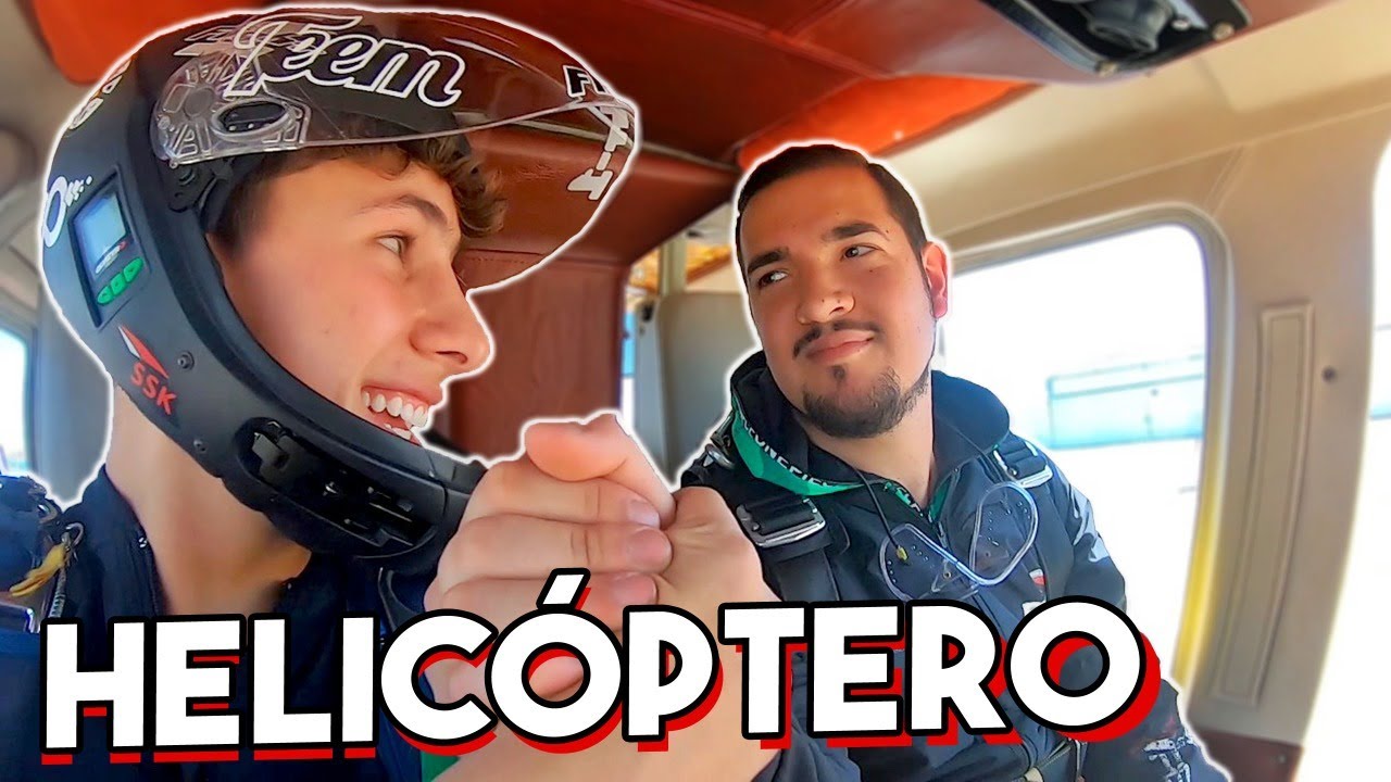 LANZANDO A JUCA DE UN HELICÓPTERO POR PRIMERA VEZ / Juanparacaidas - YouTube Juanpa Zurita