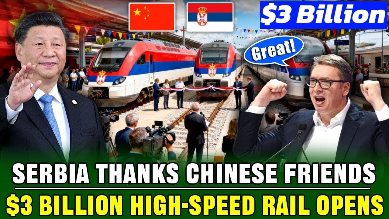 Блок ЕС провалился: проект Китая и Сербии по строительству высокоскоростной железной дороги стоим...
