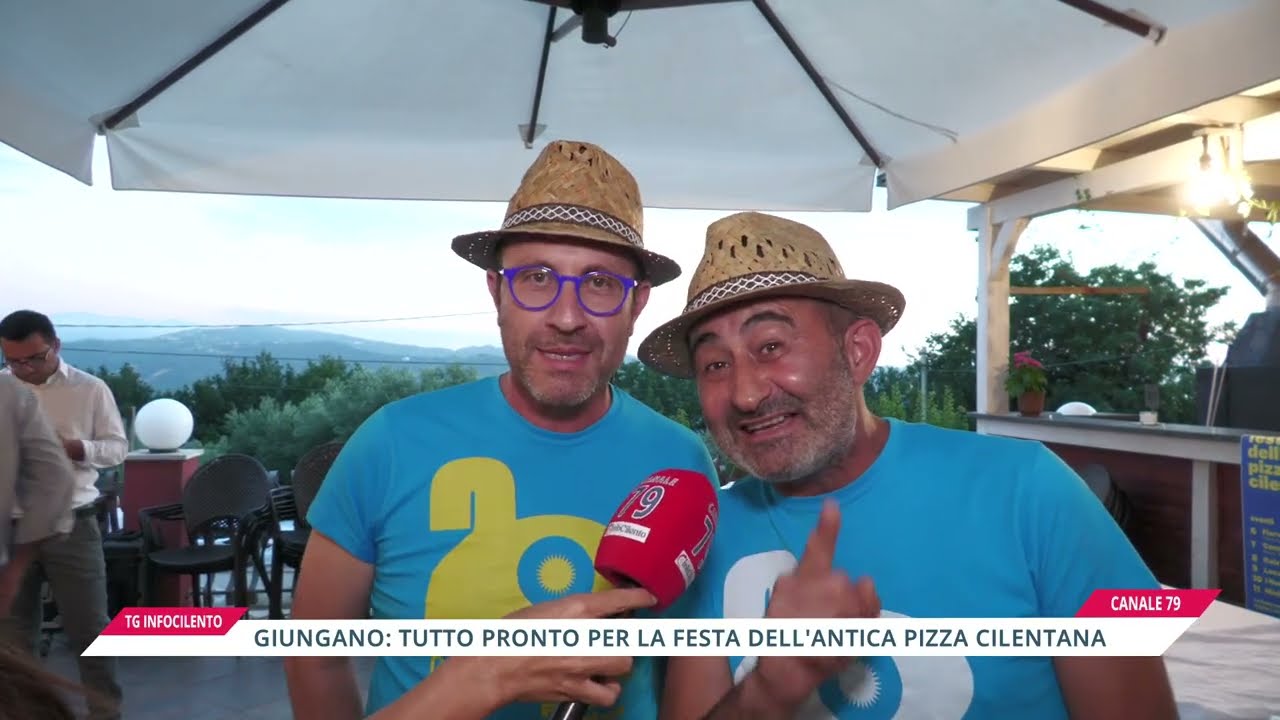 Giungano: tutto pronto per la 20esima edizione della Festa dell'Antica Pizza cilentana