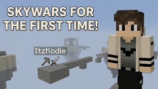 I Played Skywars For The First Time....