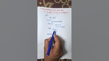 Met behulp van het pompende lemma aantonen of een gegeven taal regulier is of niet | Voorbeeld 1 ...