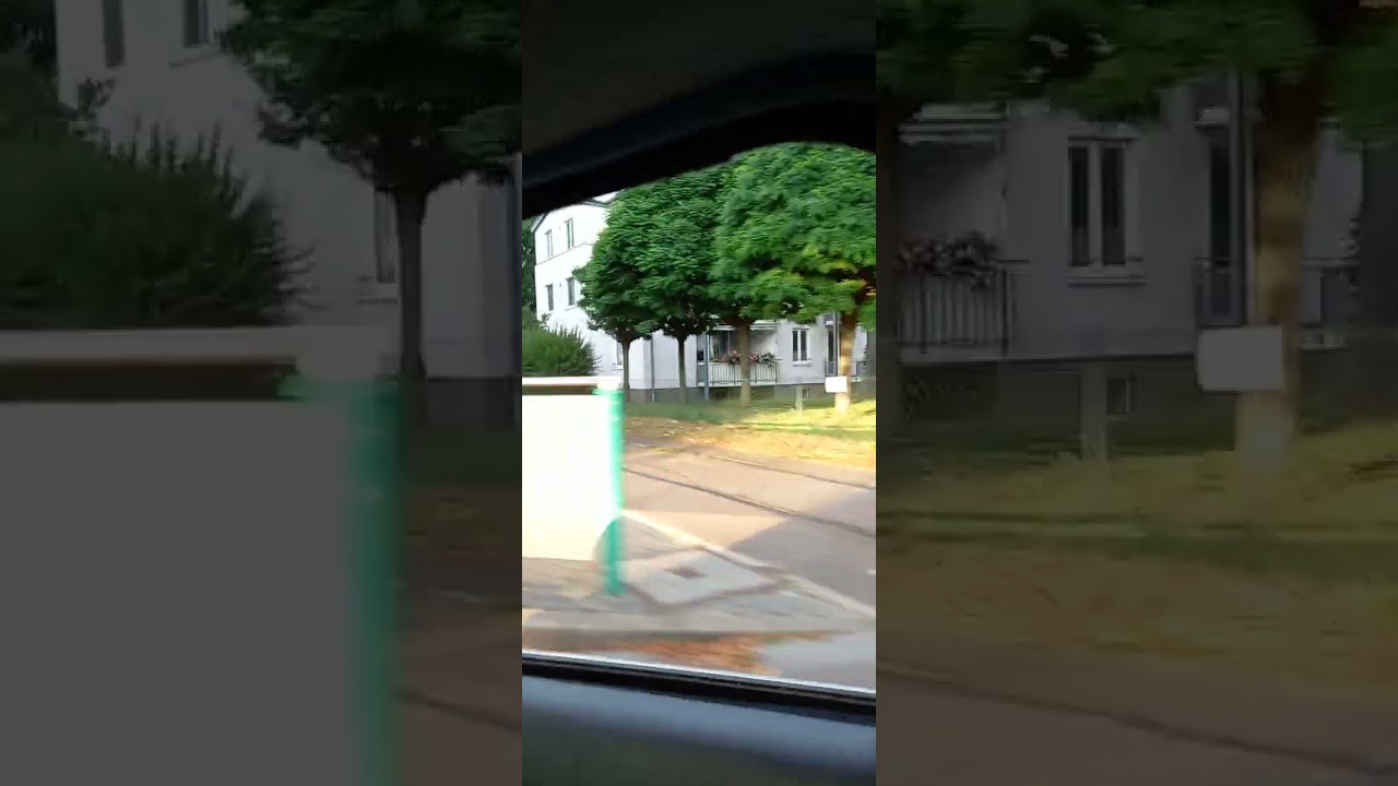 Fahrt von der Hindenburg-Kaserne (Tessenow-Garagen, Finanzamt, Jerichower Platz) zur Pferderennbahn