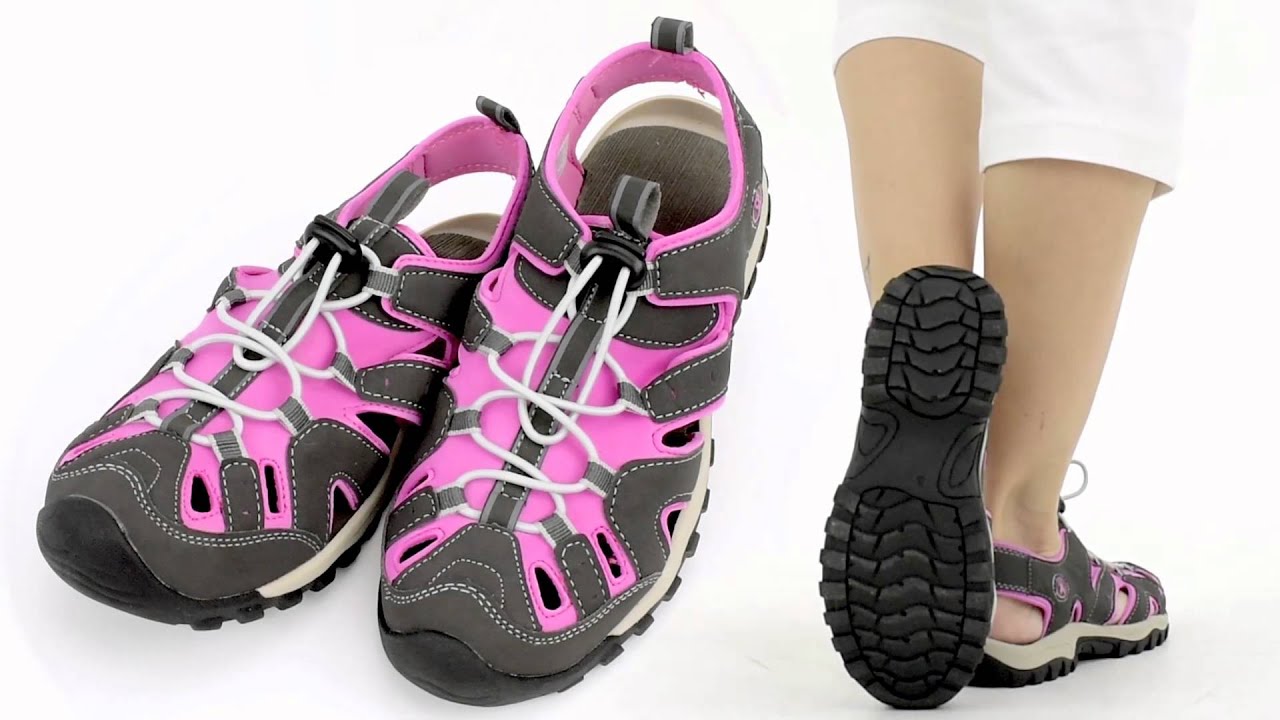 Pink Ribbon Sporty Sandals YouTube