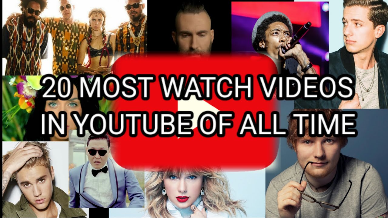 20 Most Watched Videos On Youtube Of All Time Updated 2020 YouTube