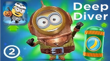 Minion Rush Deep Diver Costume fullscreen gameplay walkthrough android ios #minions
