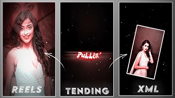 MERE SAPNO KI RANI × THE BOX Song Video Editing  | New Tending Video editing Xml #xml #Tr ATAR