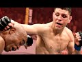 Toutes les finitions de nick diaz jusqu prsent 