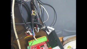 Mitsubishi Servo MR-JE-70A run in Mach3 Cnc in parallel& usb RNR CONTROLLER #cnc diy