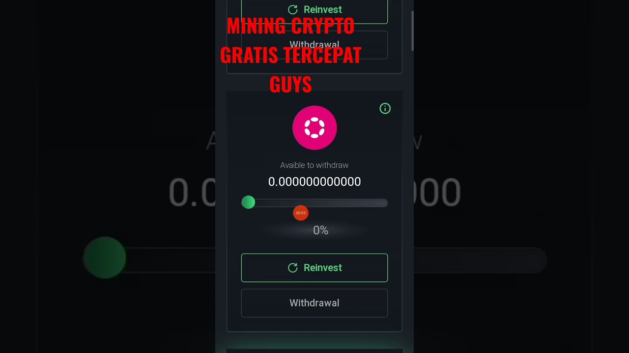 MINING CRYPTO GRATIS TERCEPAT,GARAP GUYS