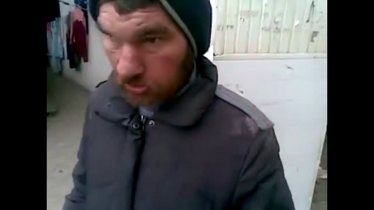 На камазе алкаш