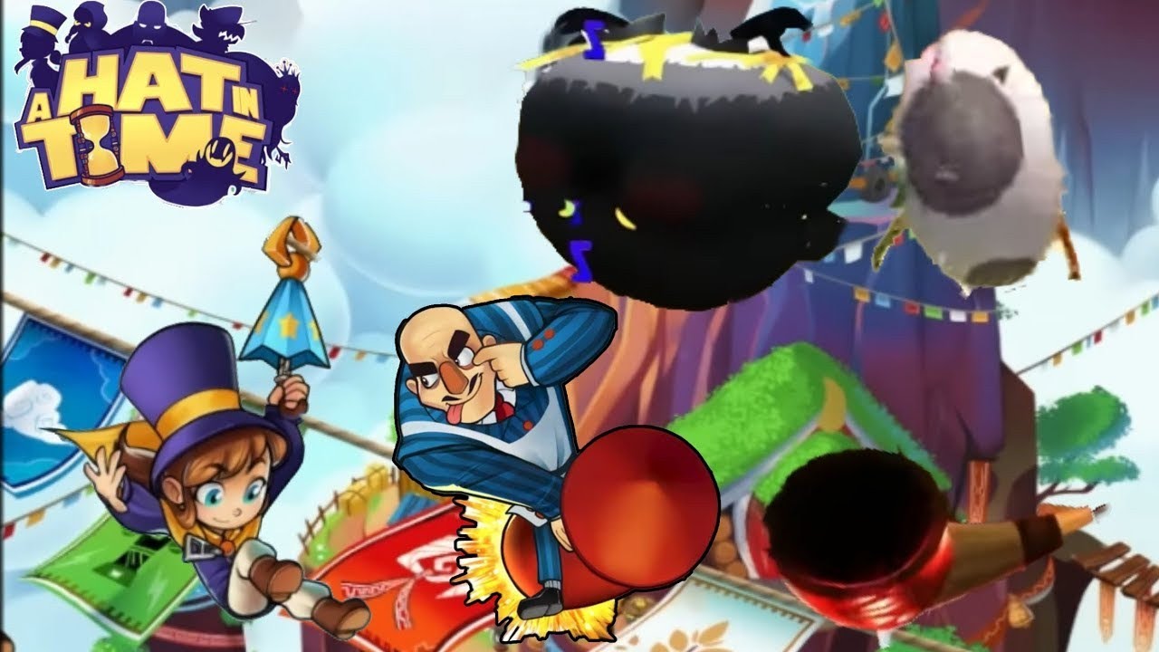 ГНЕЗДО И ГОНКА С МАФИЕЙ→прохождение A Hat In Time |11|