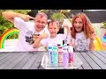 3 цвета ЧЕЛЛЕНДЖ / 3 COLOR  tie DYE CHALLENGE