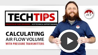 Did you know there is a cost effective solution for monitoring air
flow volume?using an aci differential pressure sensor in conjunction
with your building ma...