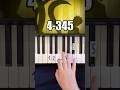 Naruto Wind Piano Tutorial #shorts