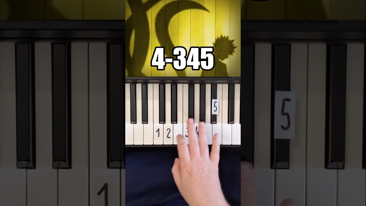 Naruto Wind Piano Tutorial 