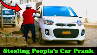 Taking People's Car | Pranks In Pakistan | Humanitarians