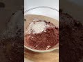 【ダイエットスイーツ】レンジで簡単！低糖質チョコブラウニー　#shorts