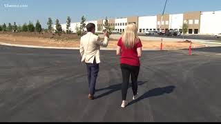 South Bibb Amazon warehouse almost done