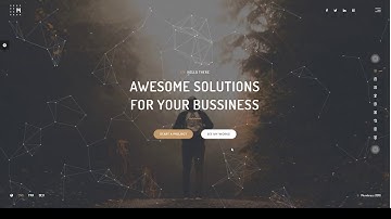 Mumbrass - Full Screen Personal Portfolio WordPress Theme 13 resume theme Saotome