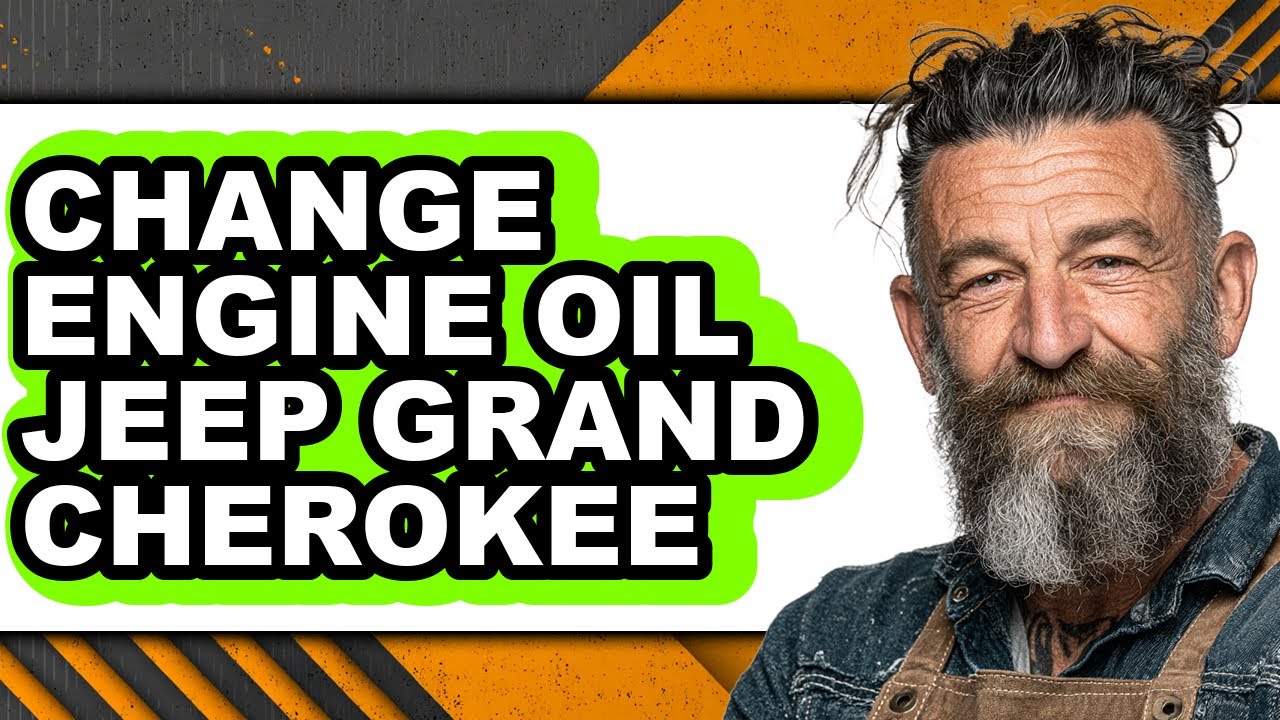 How to Change Engine Oil Jeep Grand Cherokee (Only Way) - YouTube