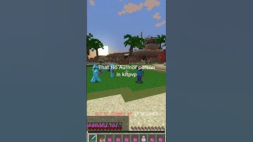 That non armour player in kitpvp #minecraft