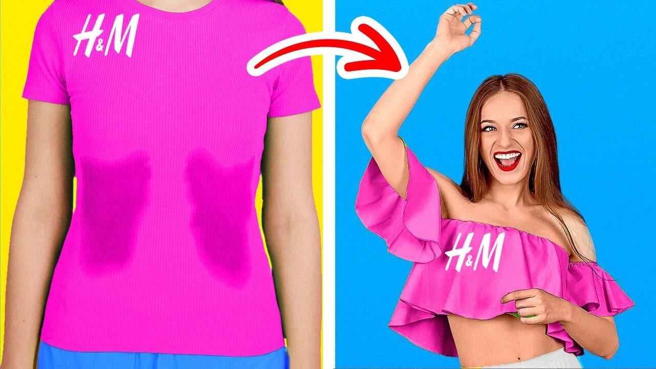 حول إخفاقات الموضة إلى روائع مذهلة! حيل وأفكار رائعة من 123 GO!