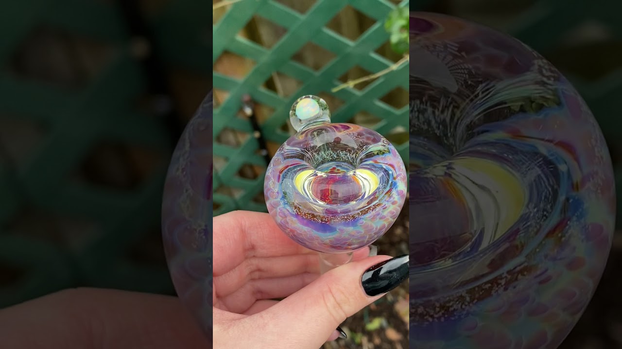 14mm Purple Deep Six asteroid belt Opal bowl