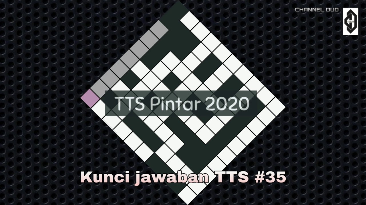 Kunci Jawaban Tts 35 Level 35 Tts Pintar 2020 Youtube