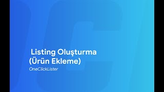 Oneclicklister Ile Etsy Shopify Listing Oluşturma Ürün Ekleme Ve Seo Uyumlu Listeleme Rehberi