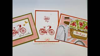 Stampin’ Up! June 2026 Bikes & Blooms Paper Pumpkin Kit Alternate Project Ideas Part 1