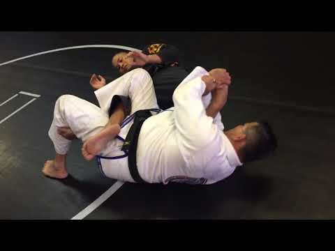 Jiu Jitsu Techniques - foot lock  from single leg and from guard
