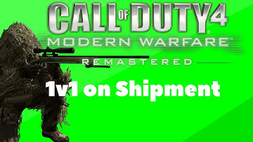 Call of Duty: Modern Warfare Remastered | 1v1 on Shipment