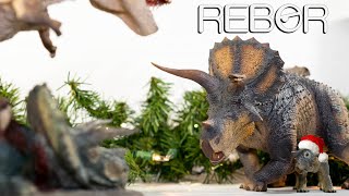 REBOR Triceratops Trident Horn of Doom Variant Review - Killershrewfans 12 Days of Reviews