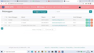 Project Pemrograman Visual | UMKM APPS | PHP RAD Tools