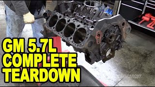 Chevy 5.7L Engine Teardown #ETCGDadsTruck