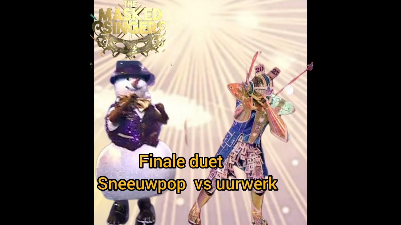 finale duet sneeuwpop vs uurwerk//What a feeling// masked singer oud en nieuw 2022/2023 YouTube finale duet sneeuwpop vs uurwerk//What a feeling// masked singer oud en nieuw 2022/2023 YouTube