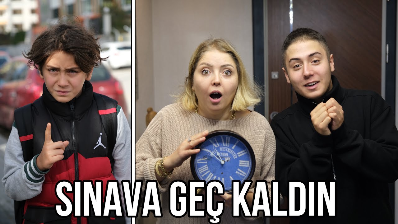 KUZEYE SINAVINA GEÇ KALDIN ŞAKASI !! ÇILDIRDI